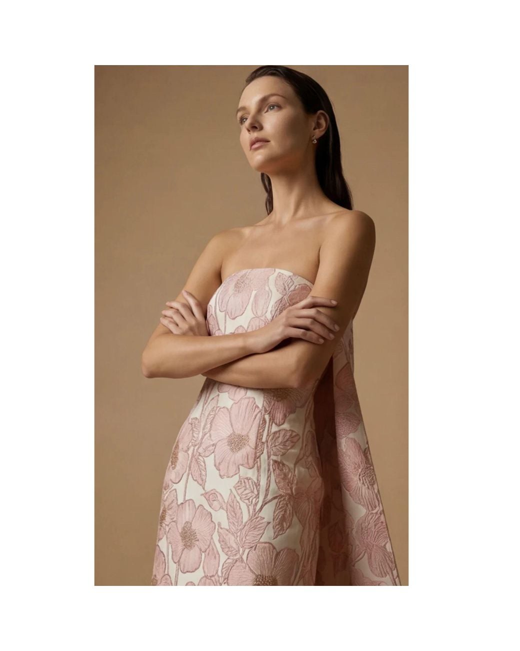 Ashley Stambouli Pink Karina Dress