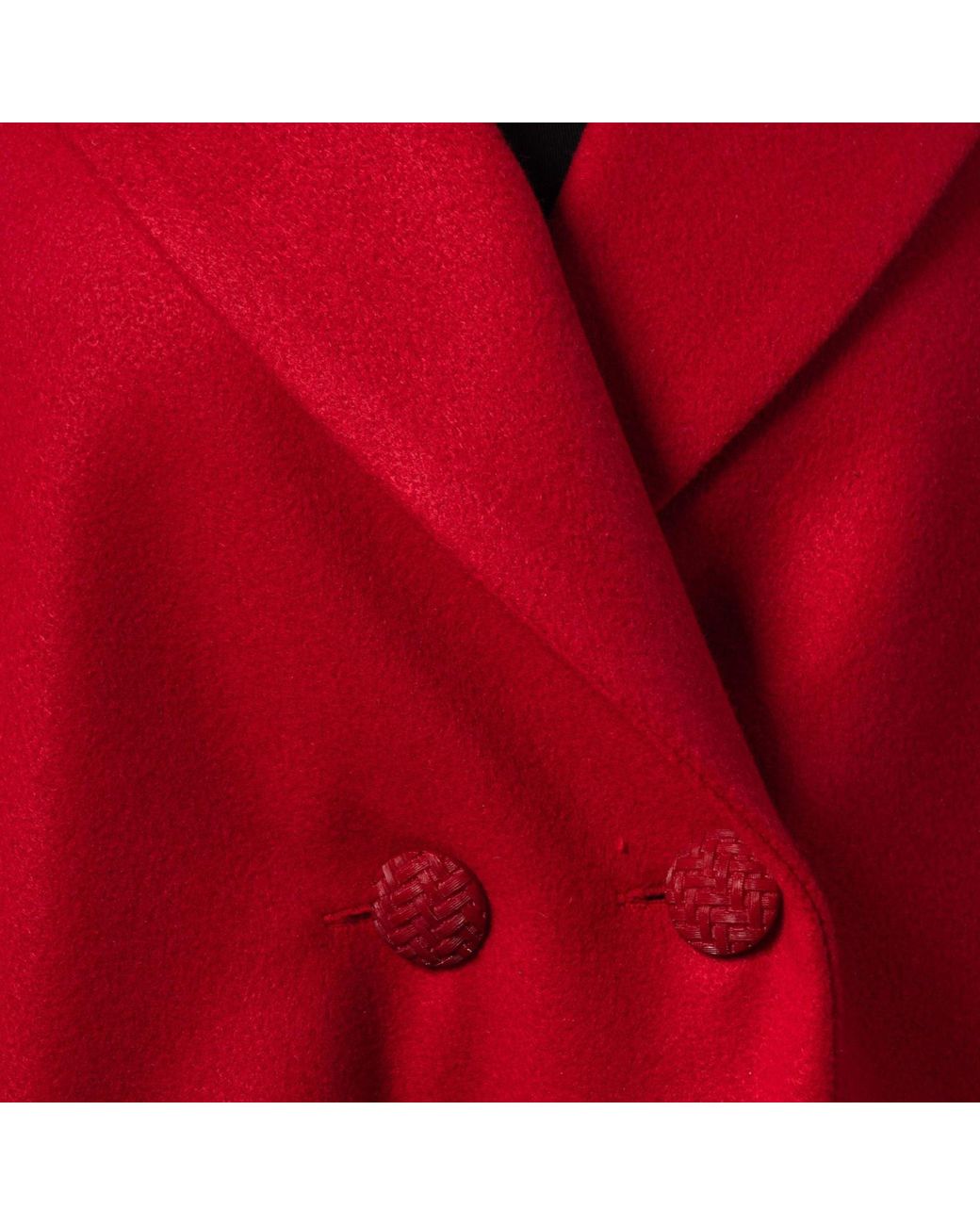 Nikka Place Red Jasmine Raspberry Oversized Cape Coat