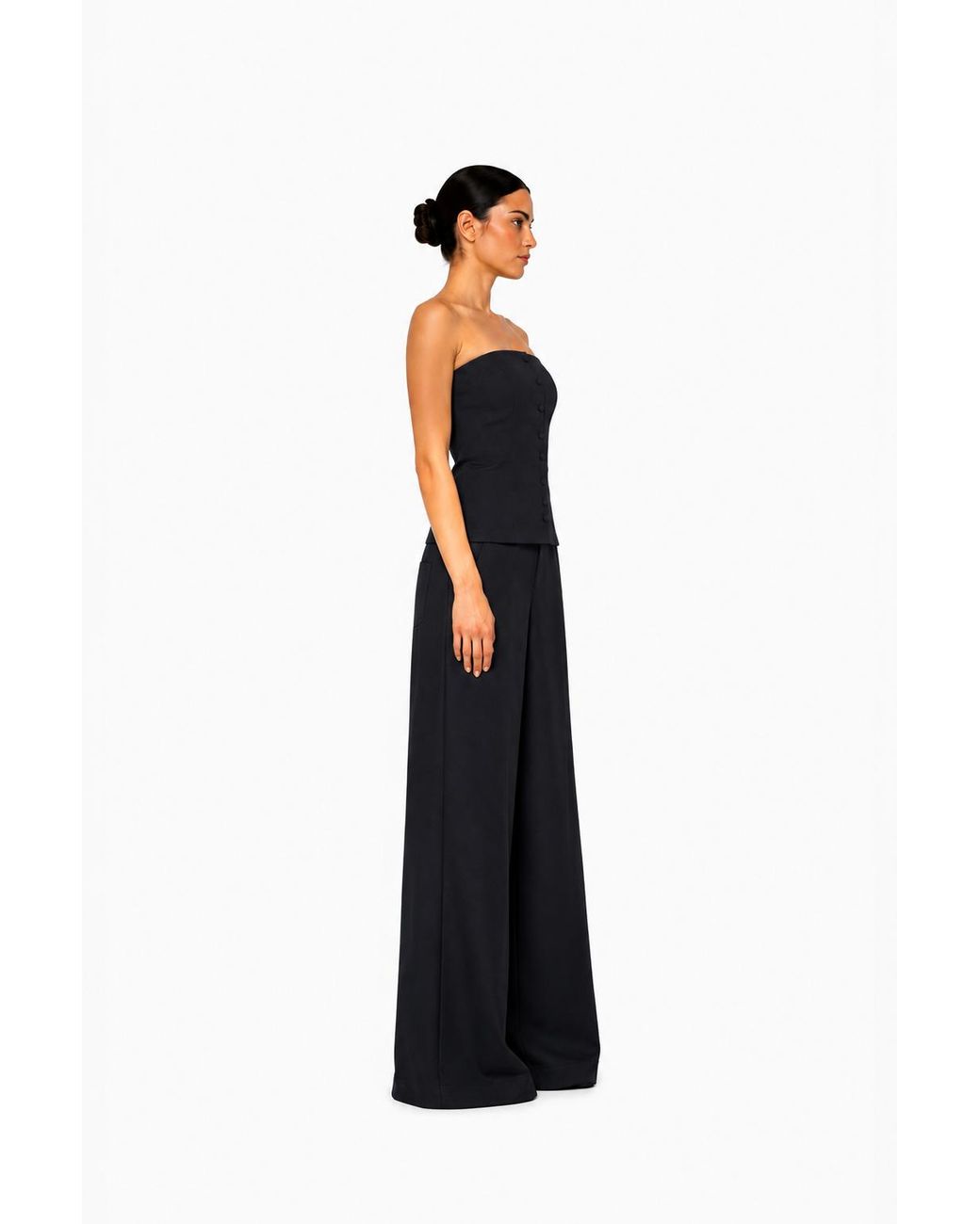 TANIA ORELLANA Black Atlantico Trousers