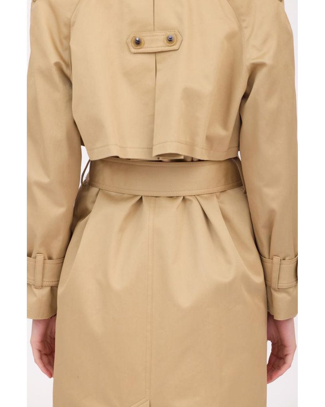 SOTROPA Natural Camel Trench Coat