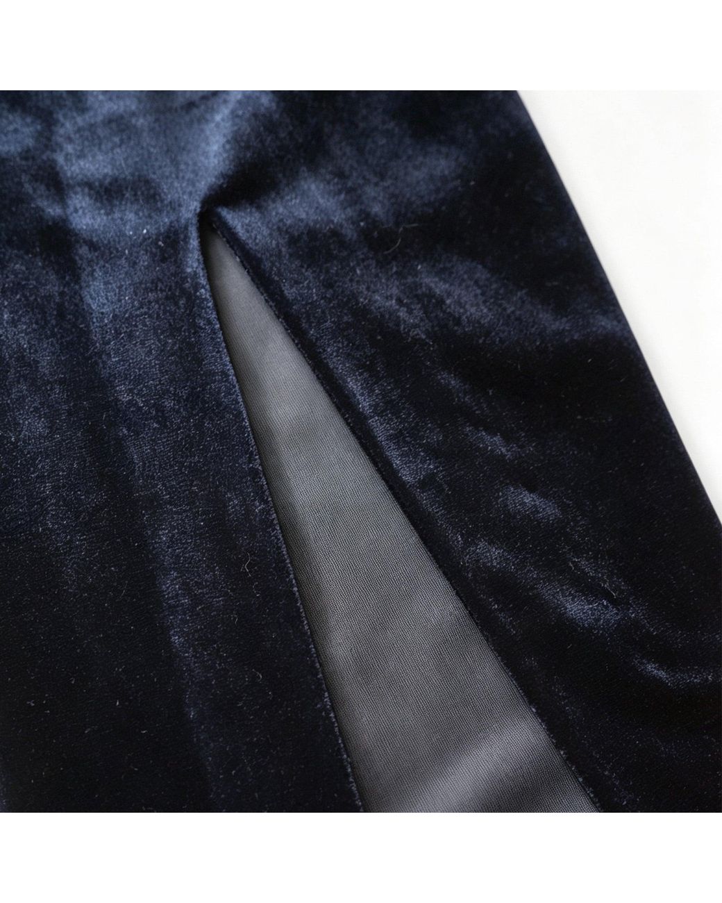 QIPOLOGY Blue Velvet Qipao