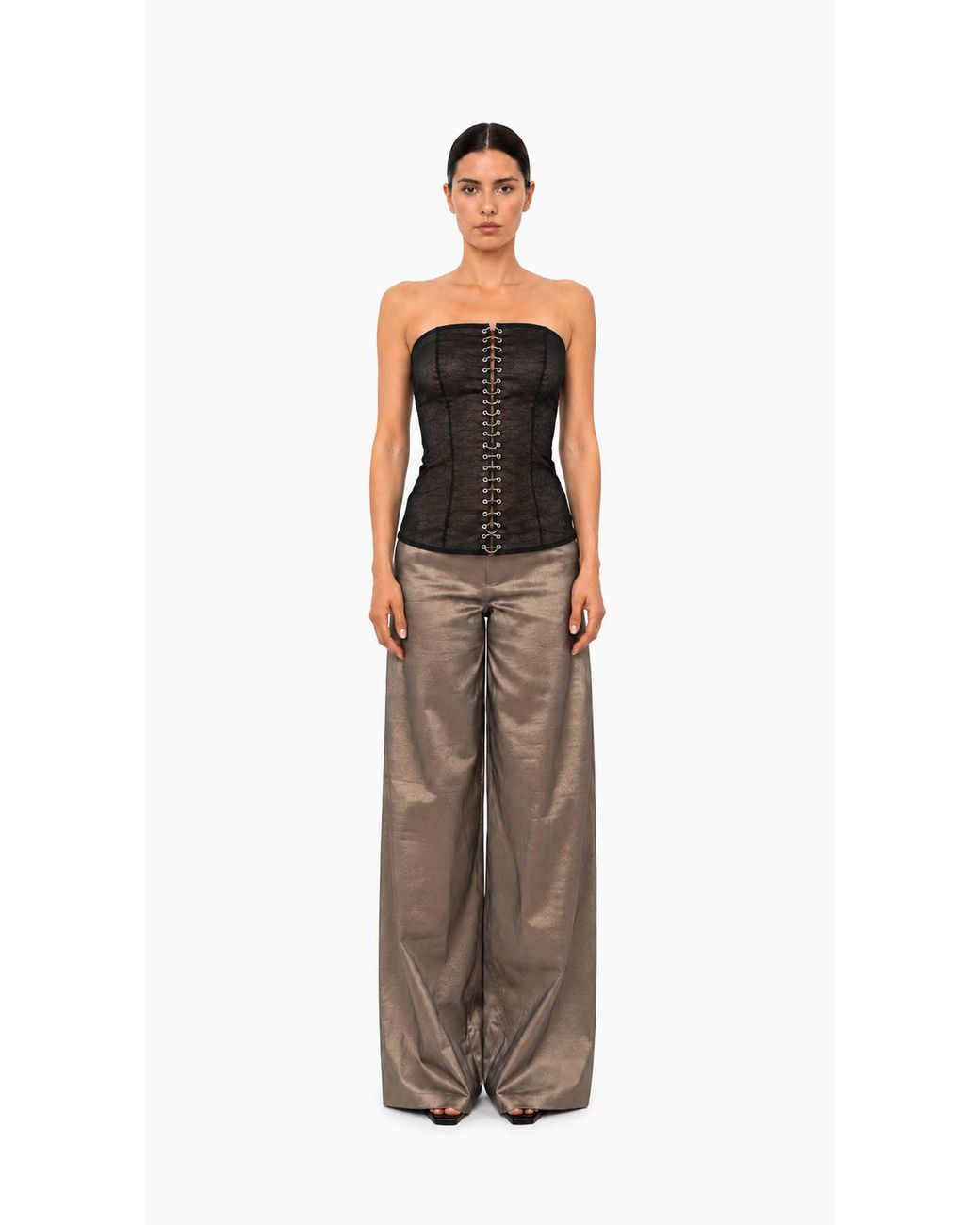 TANIA ORELLANA Black Haze Top