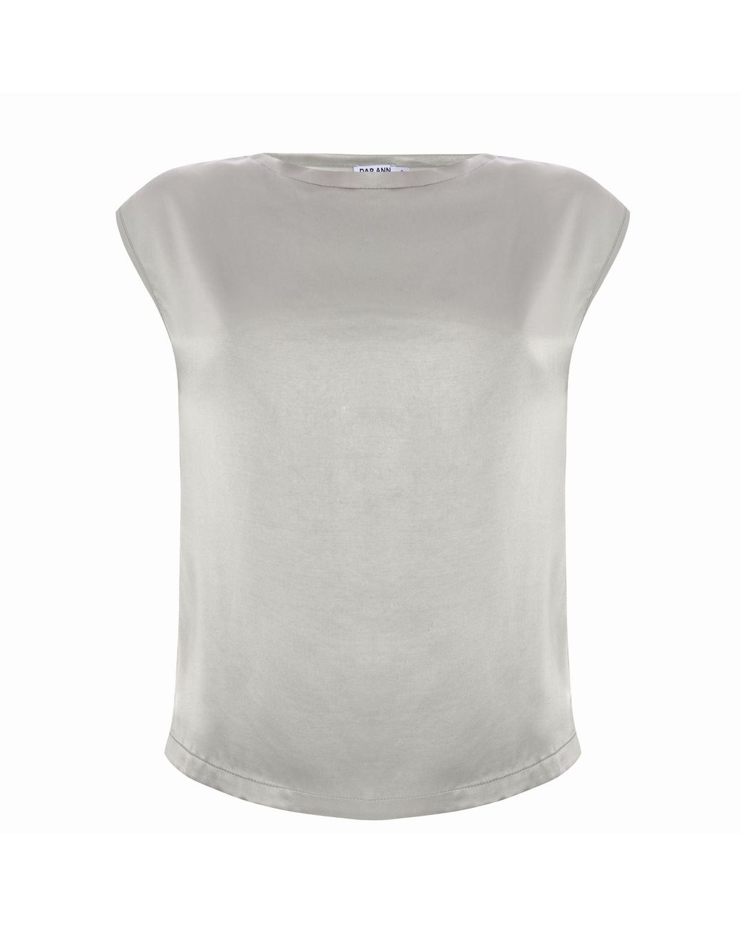 DAR ANN STUDIO Gray Ocean Top