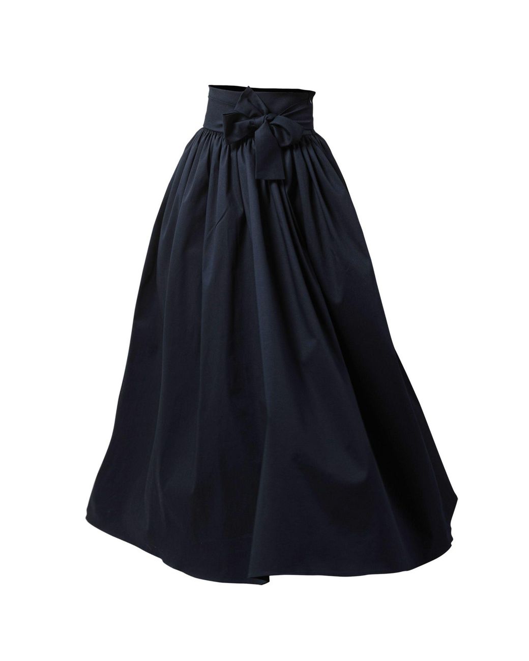Nikka Place Blue Wisteria Dark Cotton Maxi Skirt