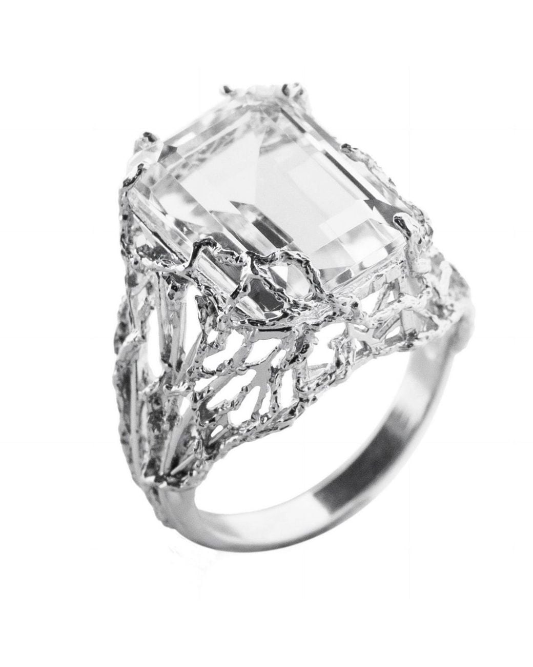 ELANIC GALLERY Metallic Greatness Gone Sparkle Ring