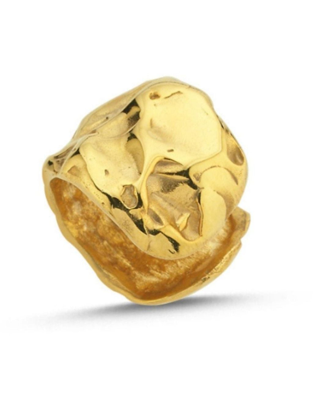 LINYA JEWELLERY Metallic Amorphous Cartilage Earrings