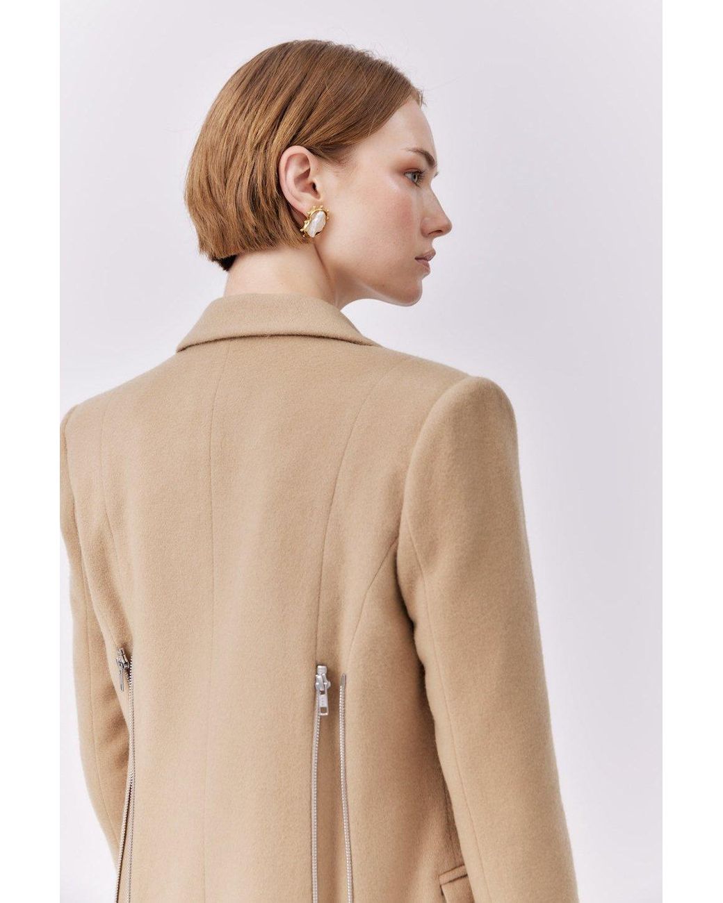 MNK Atelier Natural Wool Blazer