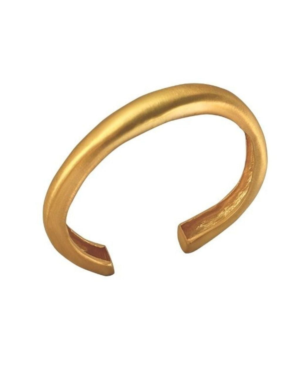 LINYA JEWELLERY Metallic Thick Asymmetric Matte Bracelet