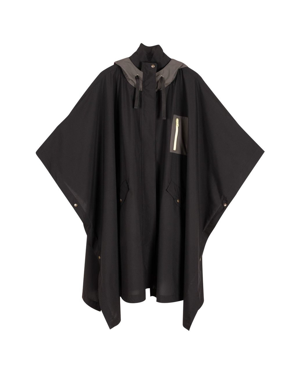SECO RAINWEAR Black Parka Lupe