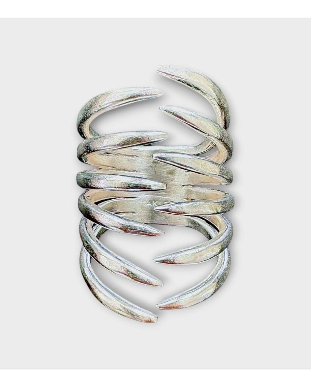 Aki Roc Jewelry Metallic The Hug Statement Ring