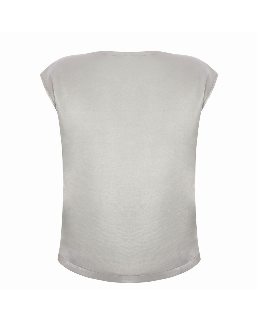 DAR ANN STUDIO Gray Ocean Top