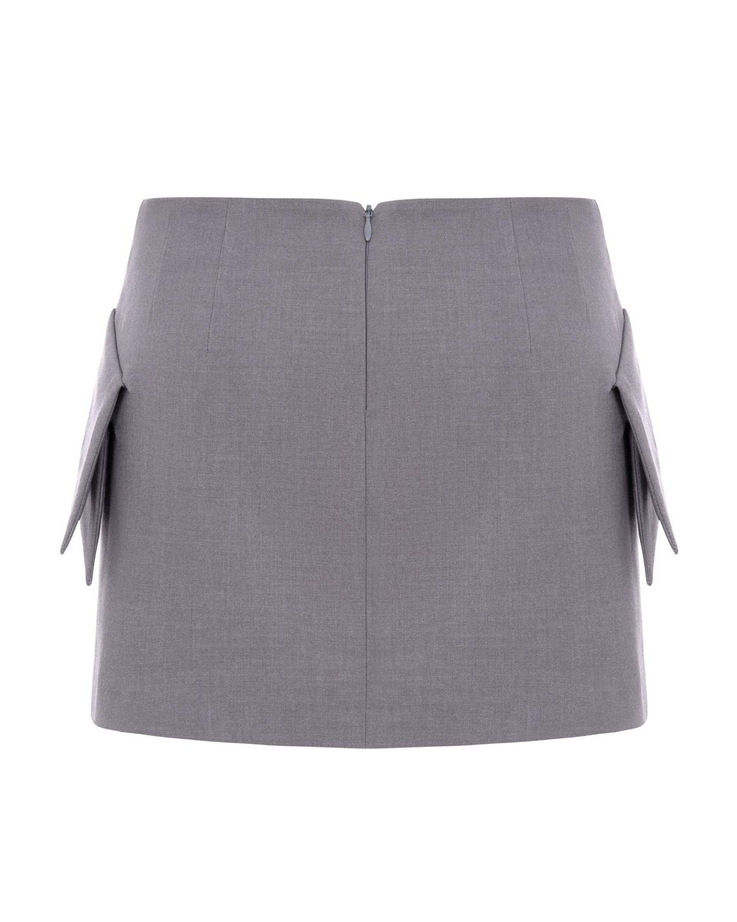 DAR ANN STUDIO Gray No Drama Skort