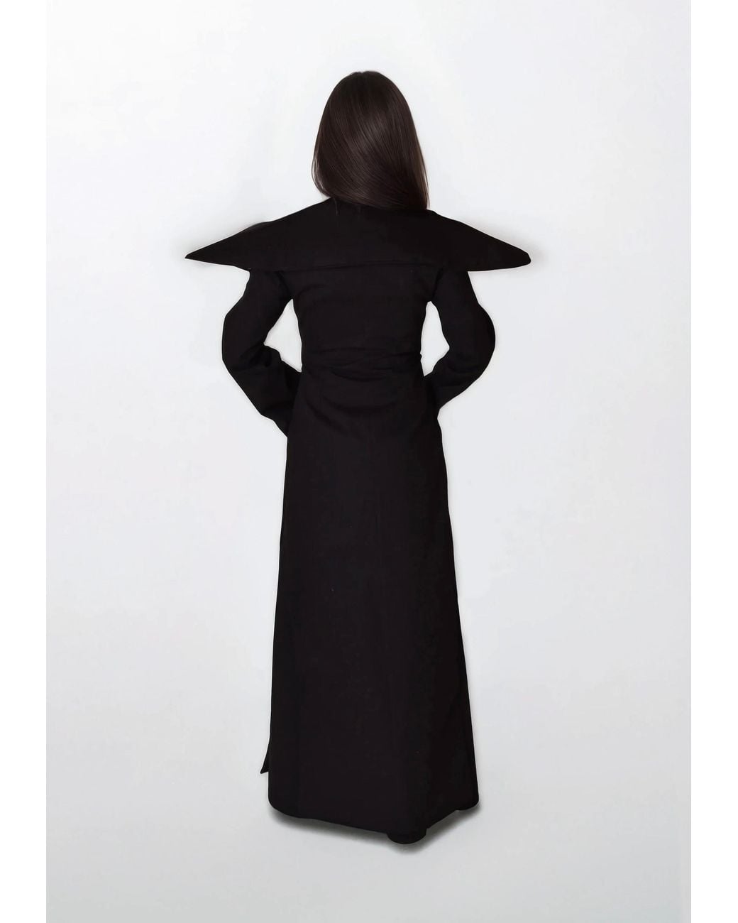 TANIA ORELLANA Black Eter Coat