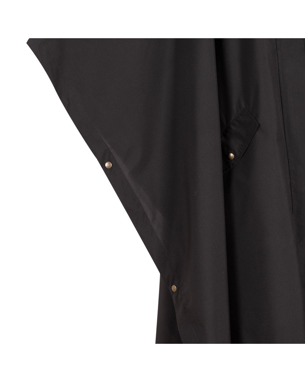 SECO RAINWEAR Black Parka Lupe
