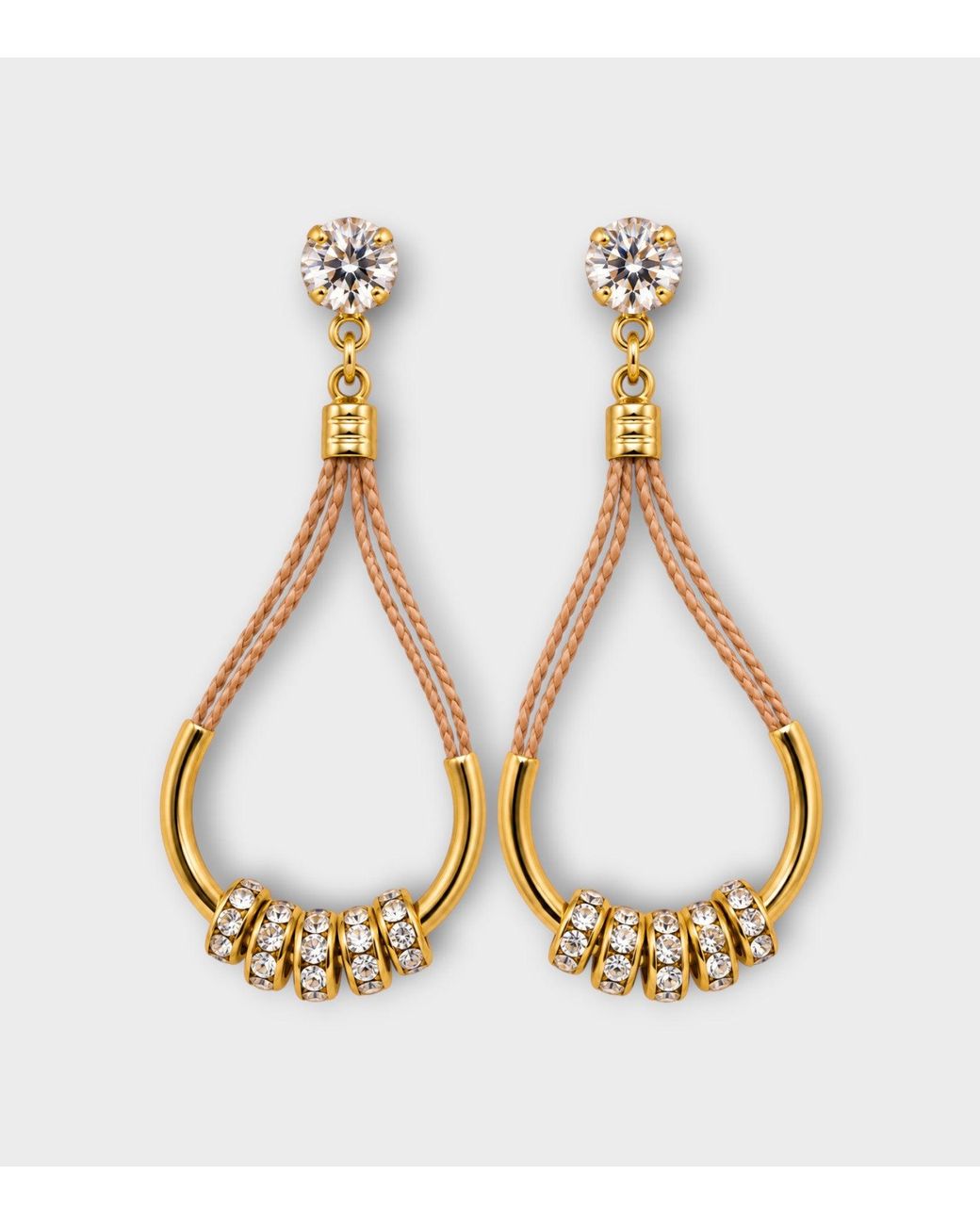 NART Metallic The Dotted Shine Buriti Earrings