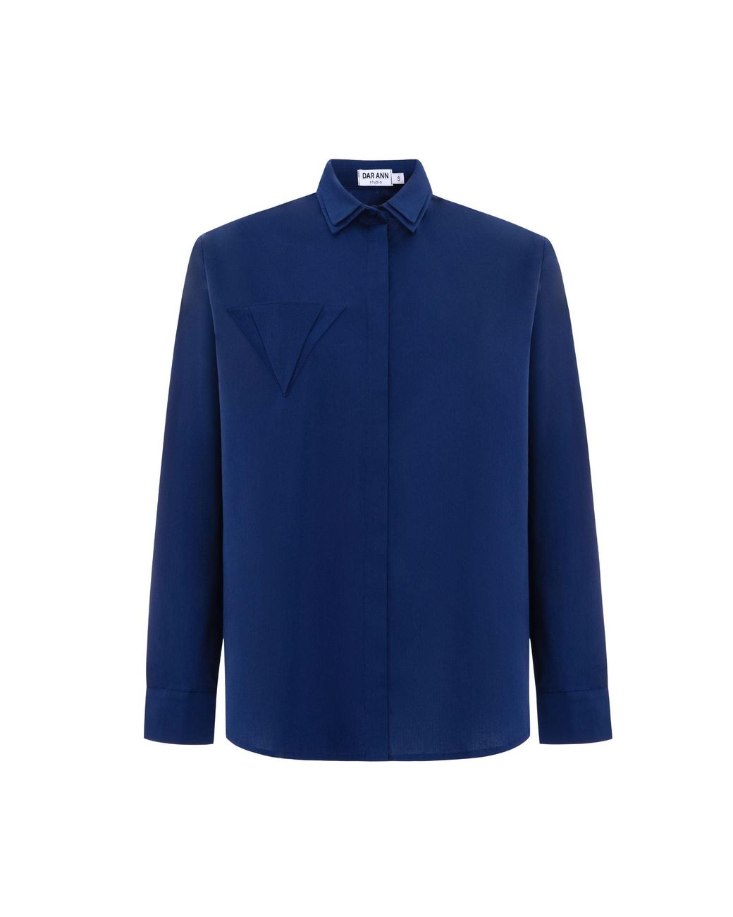 DAR ANN STUDIO Blue Dune Shirt