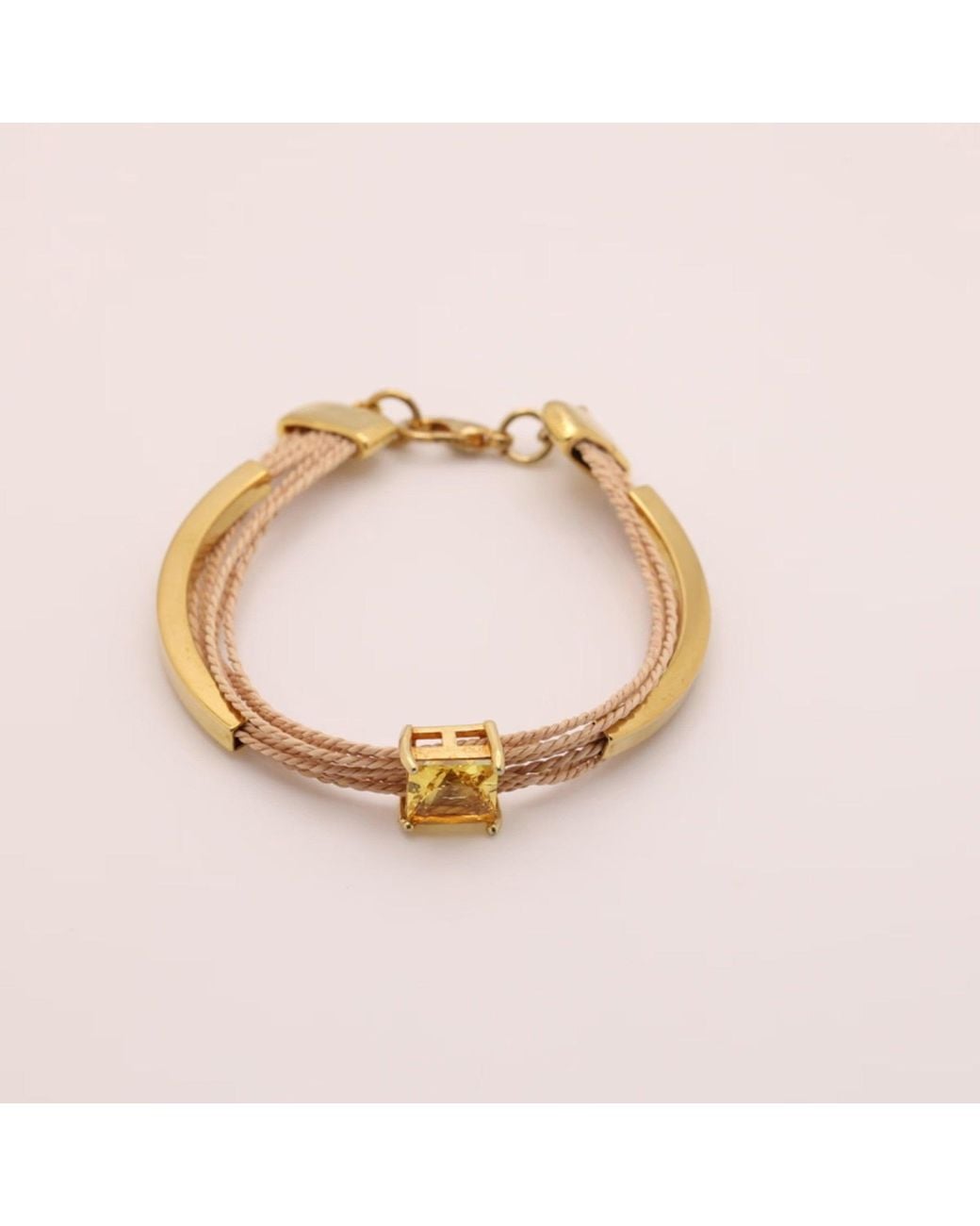 NART Metallic The Square Buriti Bracelet