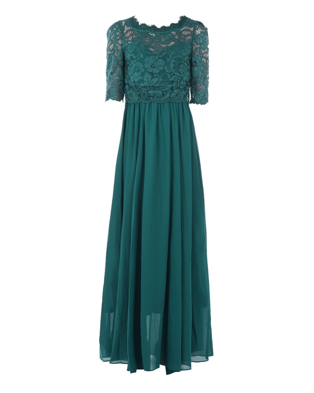 jolie moi teal dress