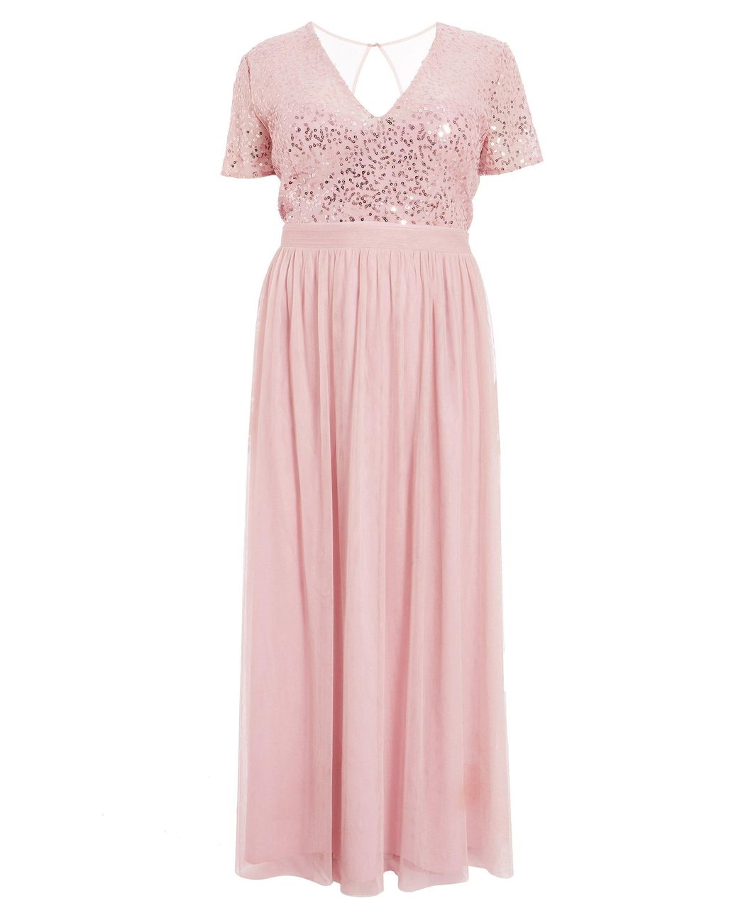 dorothy perkins pink sequin dress