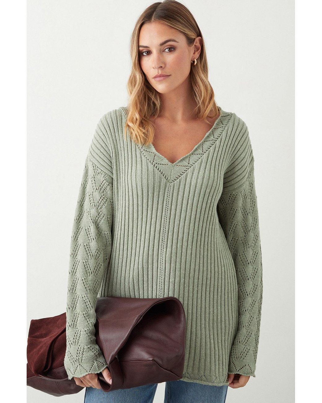 Dorothy perkins store green jumper
