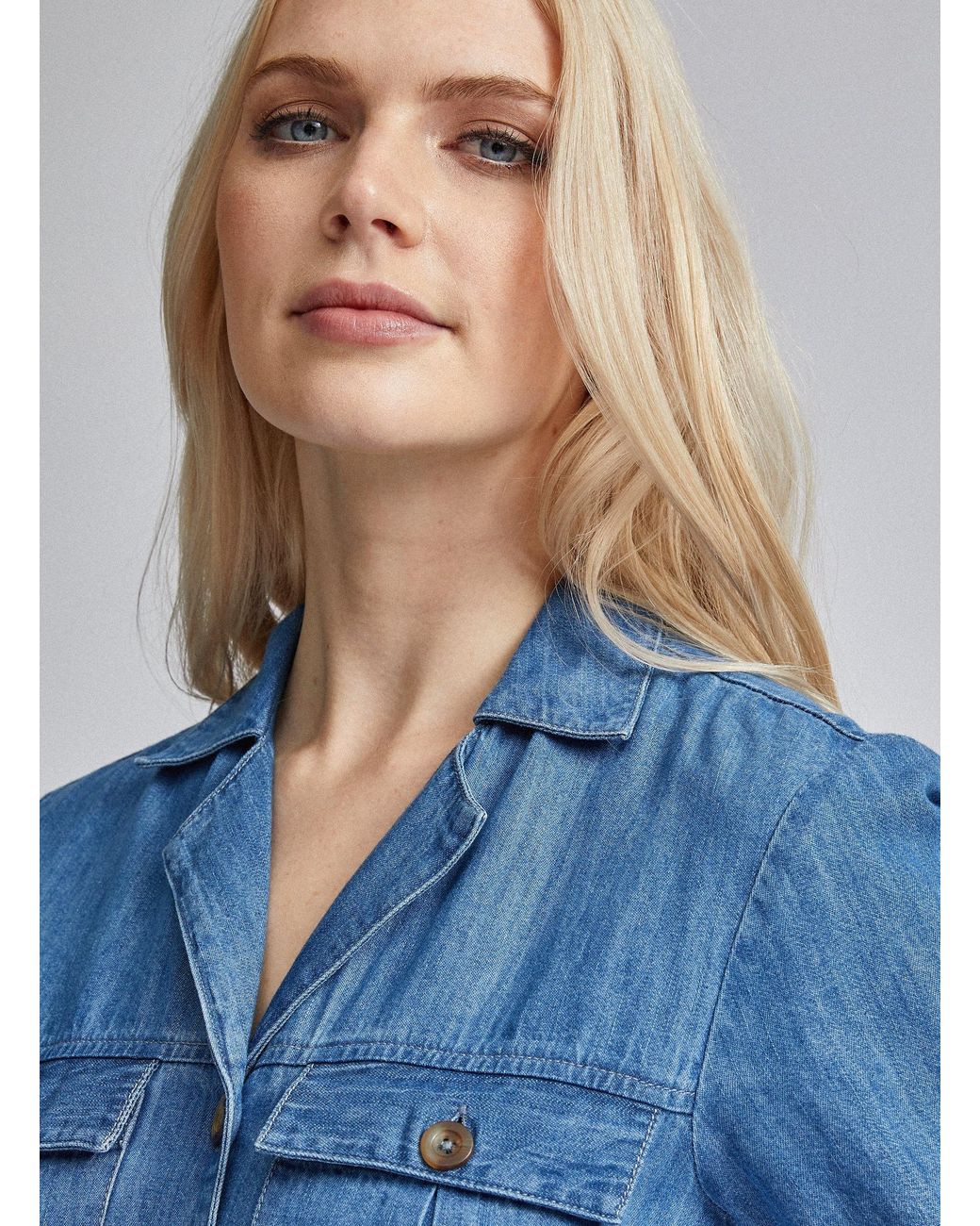 dorothy perkins denim boiler suit