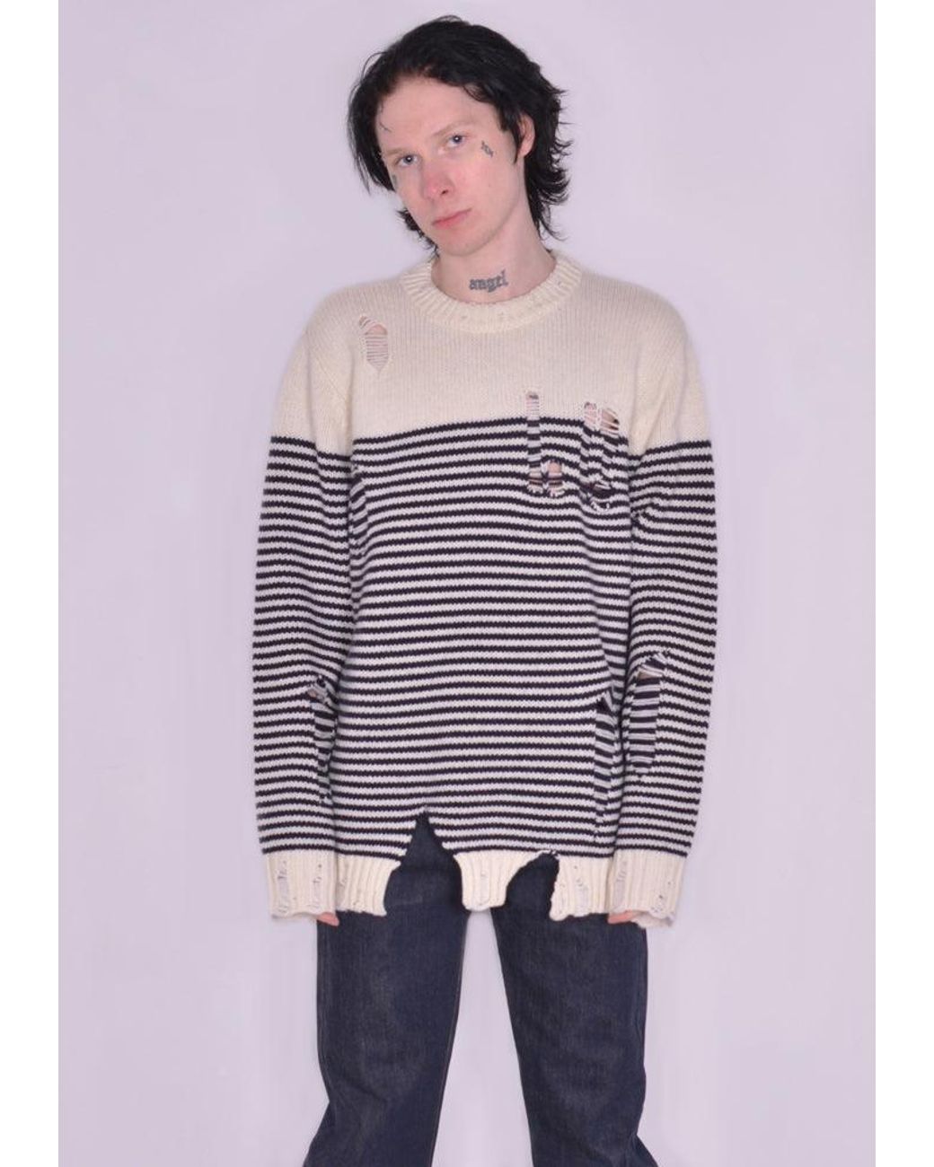 DOSHABURI Charles Jeffrey Loverboy Cjlss23msj2 Mega Shred Stripe