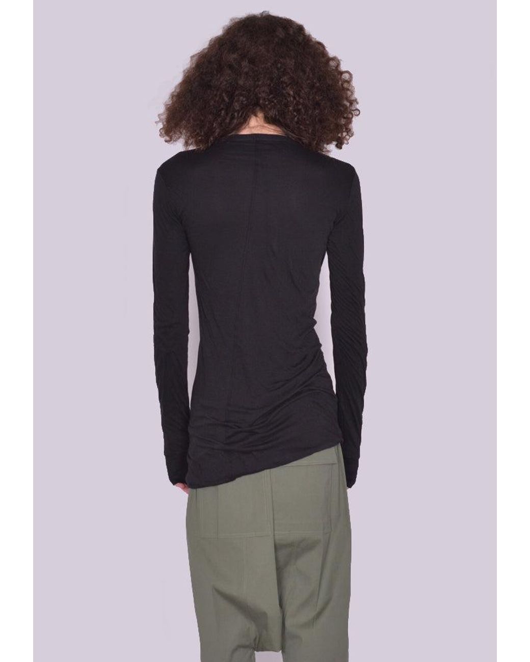 最高の品質の 23SS Rick Owens OVER SIZED ROUND NECK新作 ニット