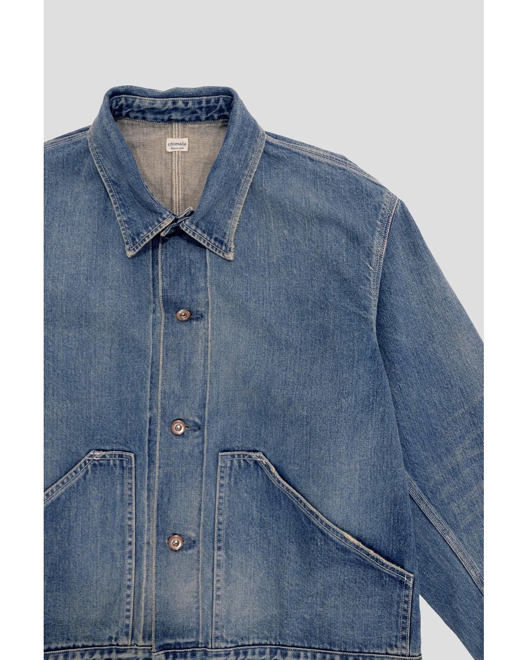 Chimala Japanese Denim Work Jacket in 