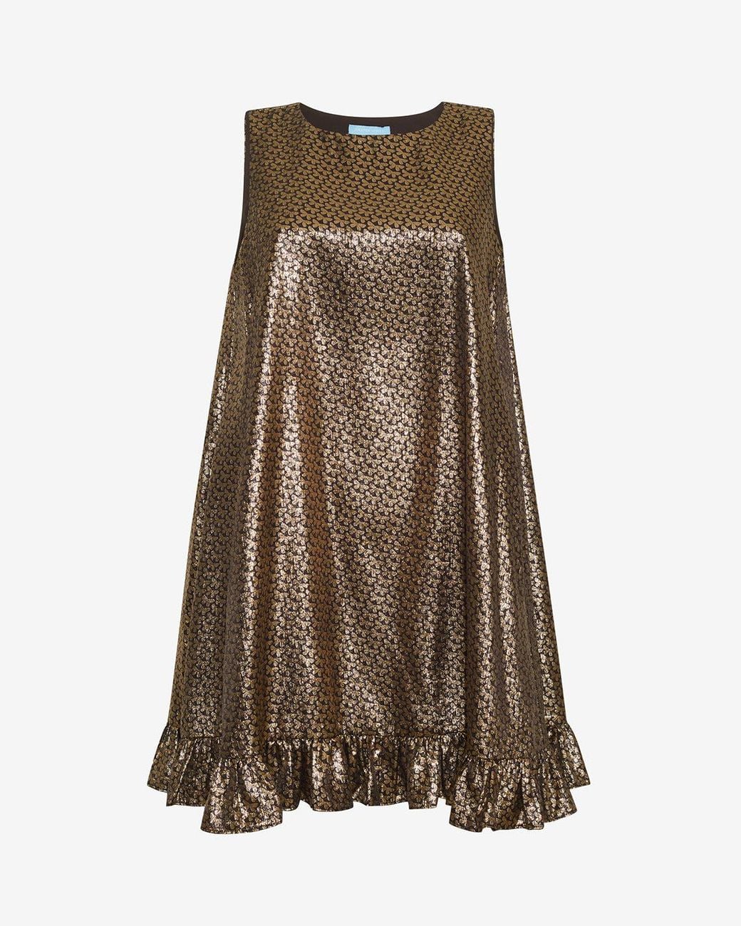 slim fit dress slacks Reagan Fitted Sequin Dress - Gold Metallic Treasure Box Sequin Knit – The  Islands main image 0