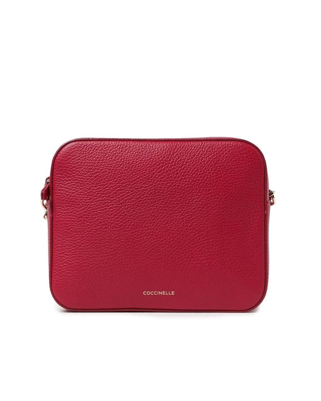Coccinelle Red Metis Crossbody Bag Adjustable Strap