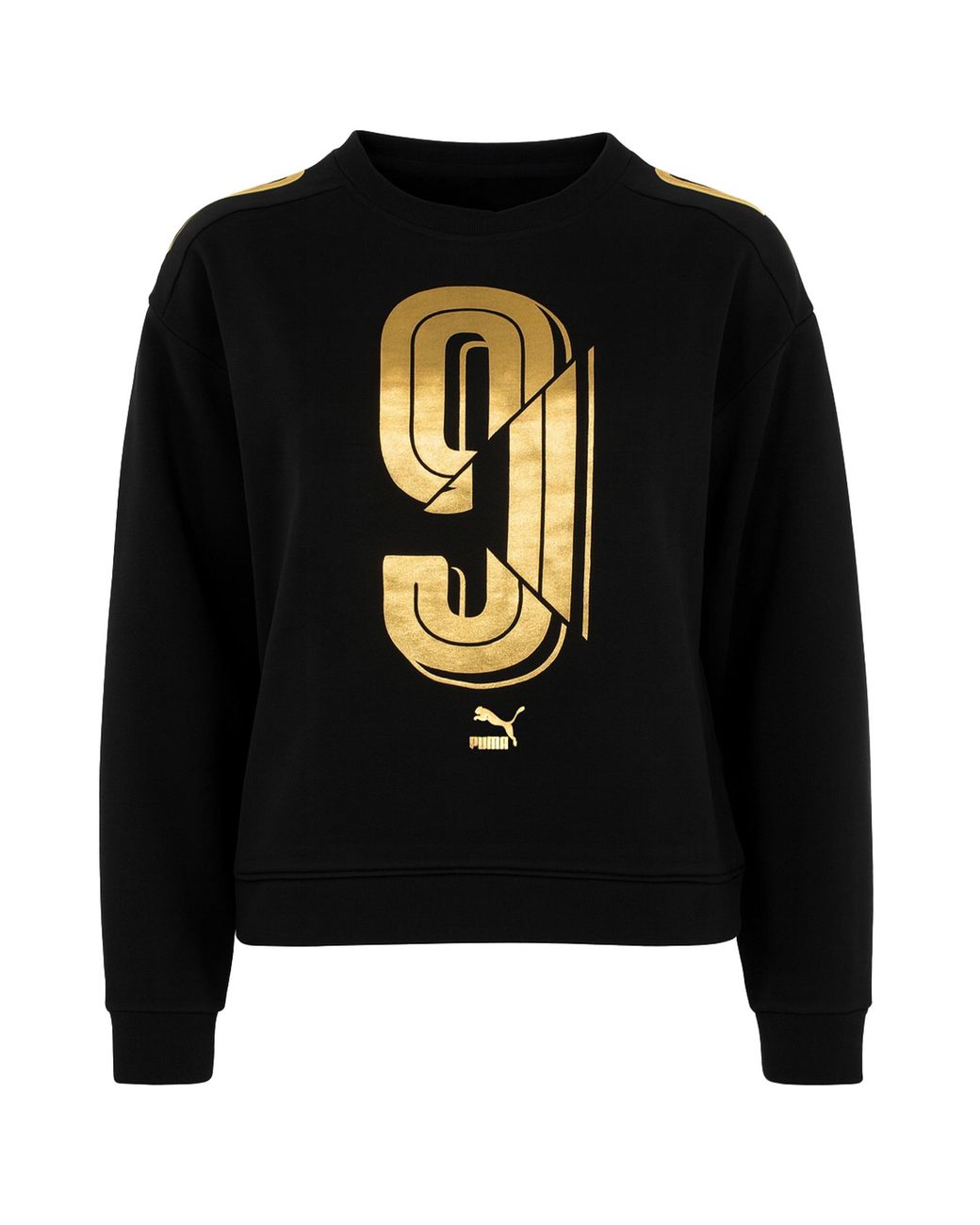 PUMA Black Evo Number 9 Sweater Textile