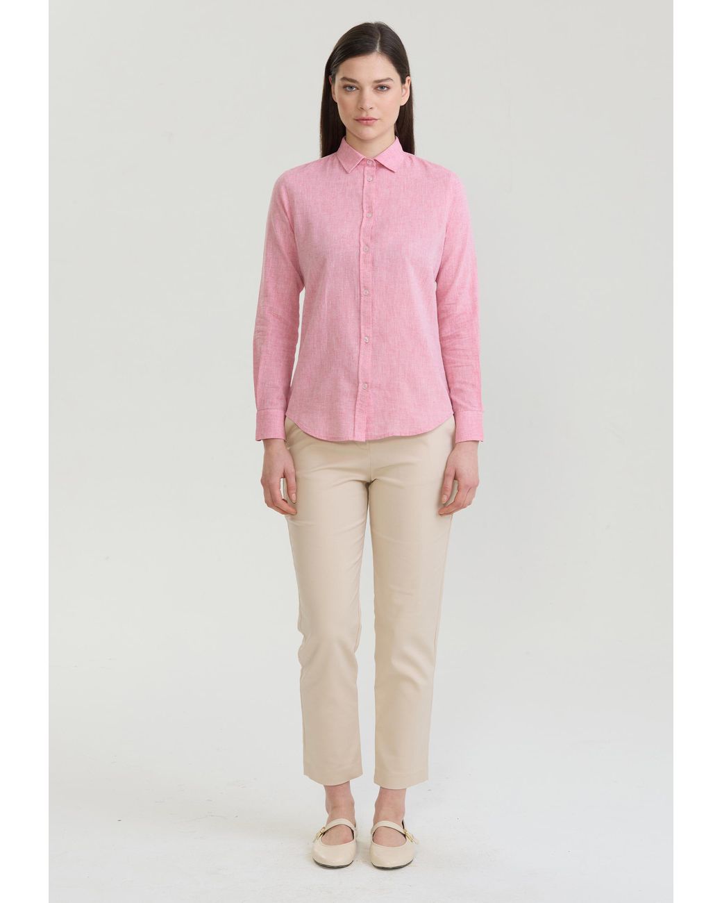 Felix Hardy Pink Hemd Basic Hemd