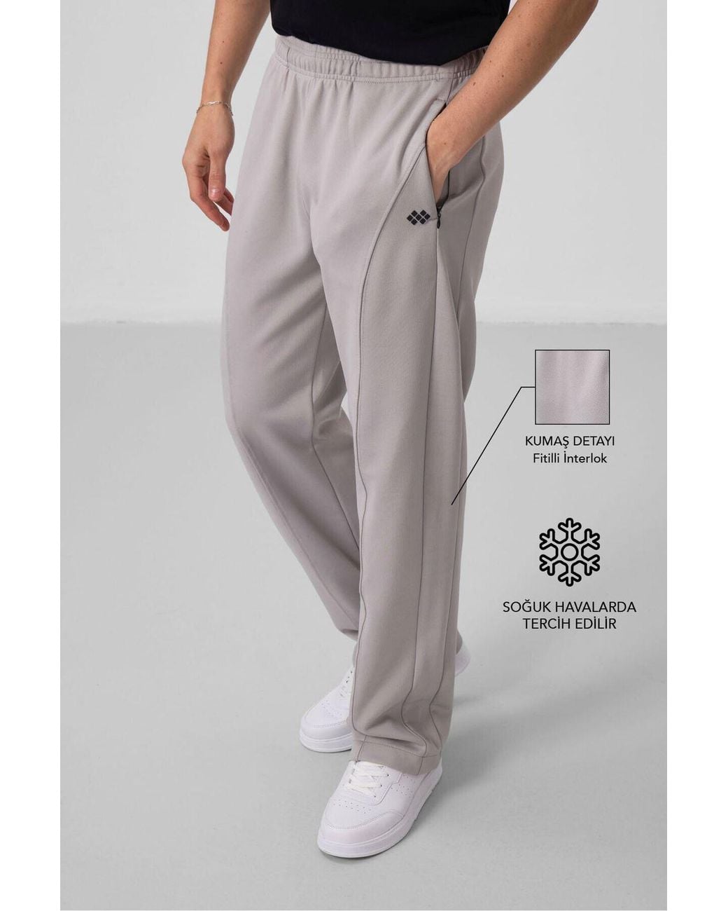 TOMMY LIFE Multicolor Color-Blocked Palazzo Pants for men
