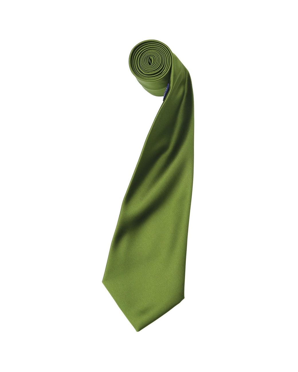 PREMIER Green Adult Colours Satin Tie (Oasis)