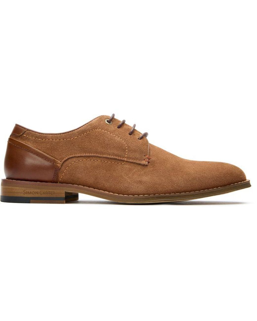 Simon Carter Brown Weir Lace Up Shoes for men