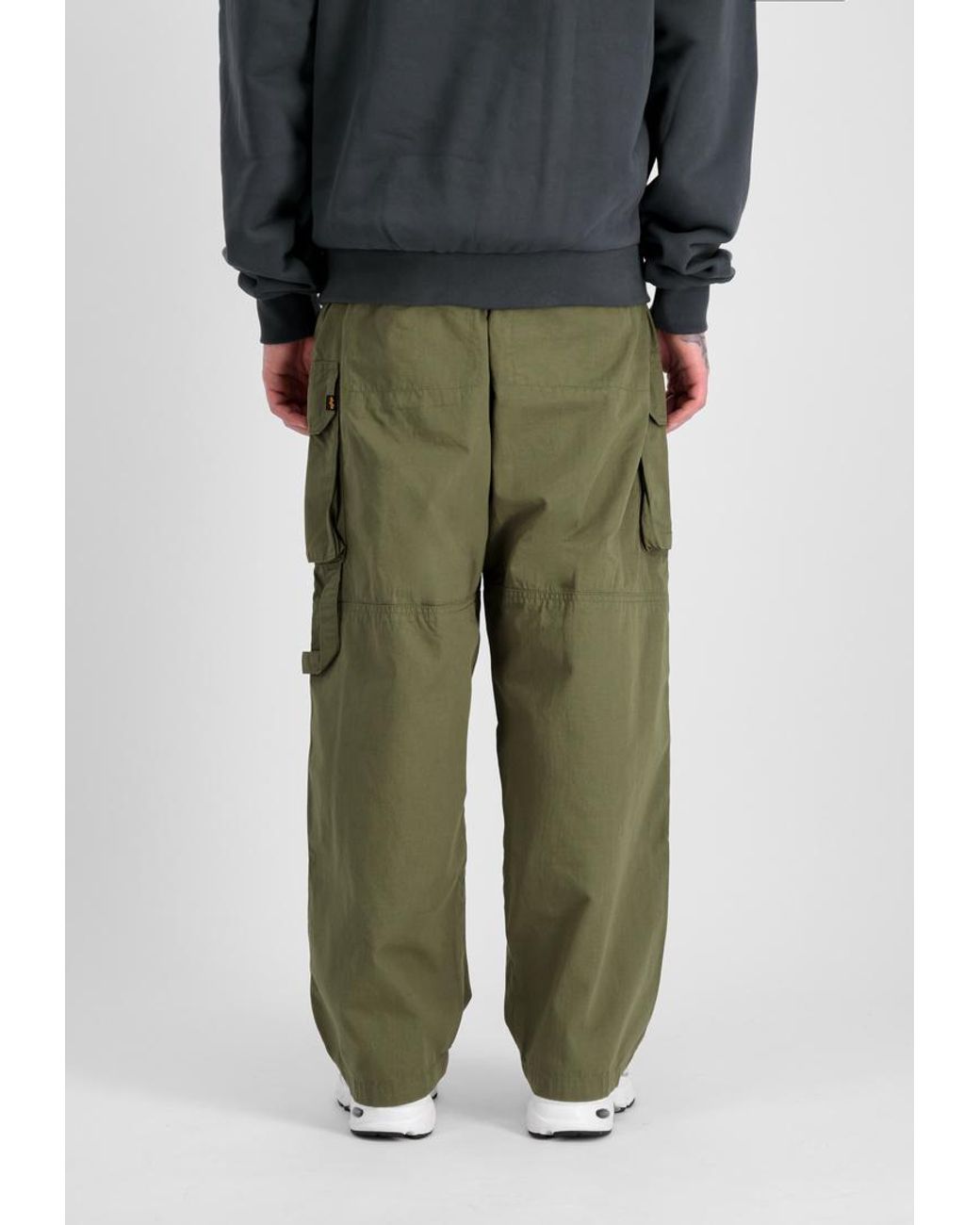 Alpha Industries Ripstop Patchwork Broek in het Green voor heren