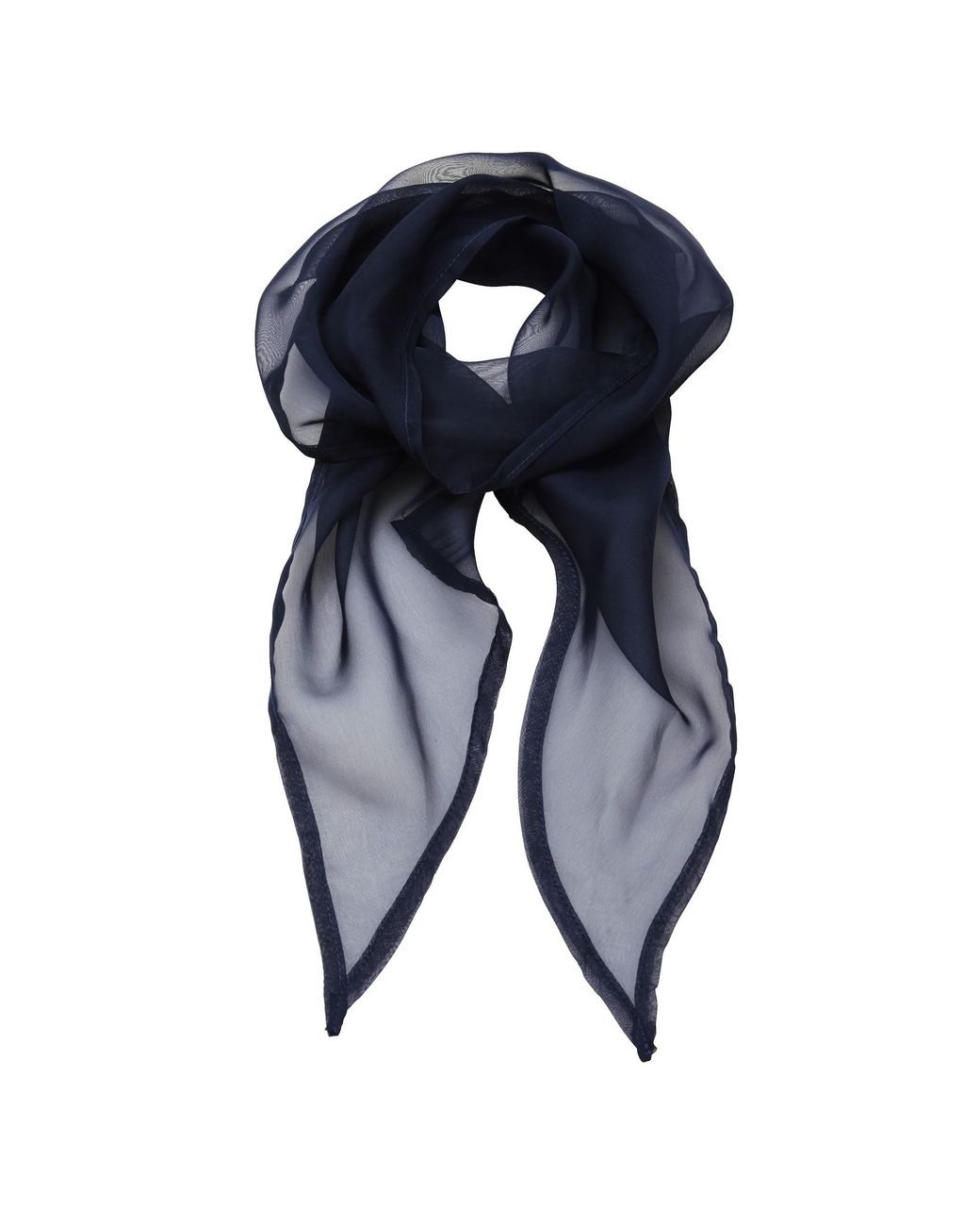 PREMIER Blue Ladies/ Work Chiffon Formal Scarf