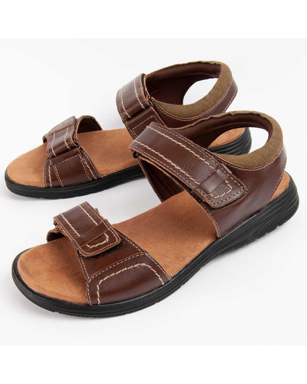 Purapiel Brown Sandal Beira2 Leather for men