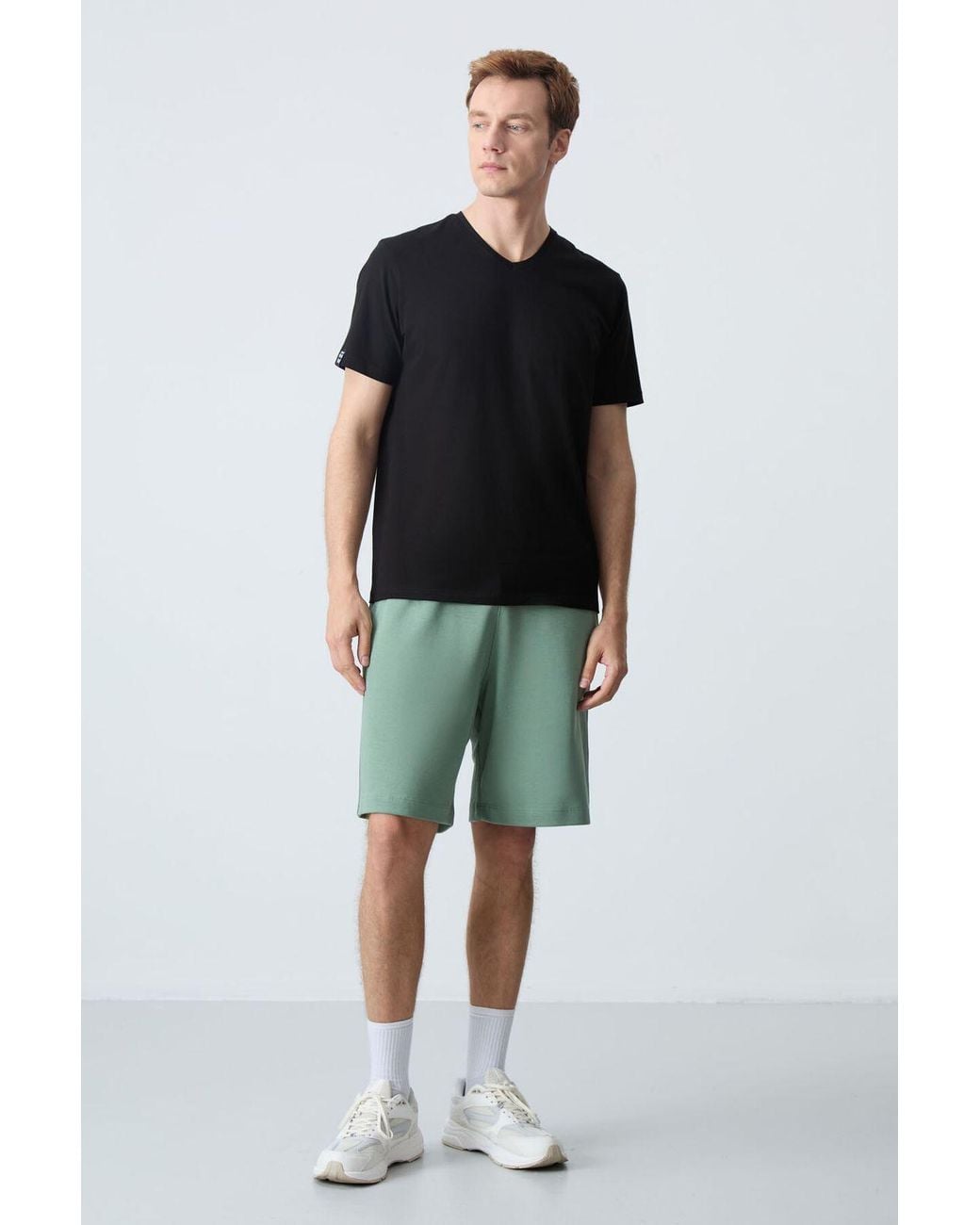 TOMMY LIFE Multicolor Cotton-Blend Sweat Shorts for men