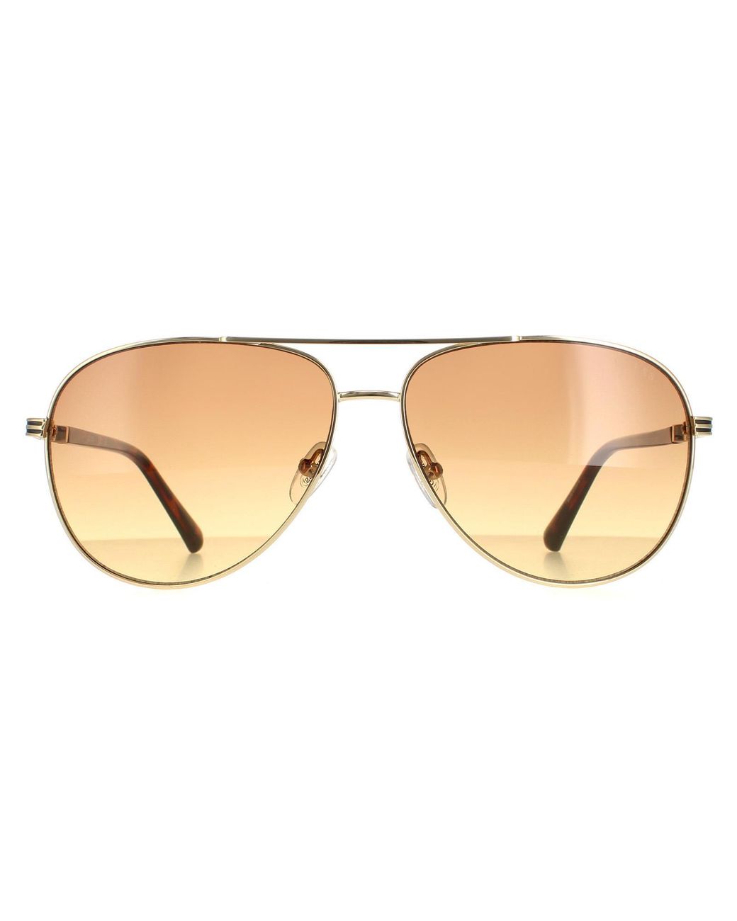 Guess Brown Aviator Gradient Gu00043 Metal (Archived) for men