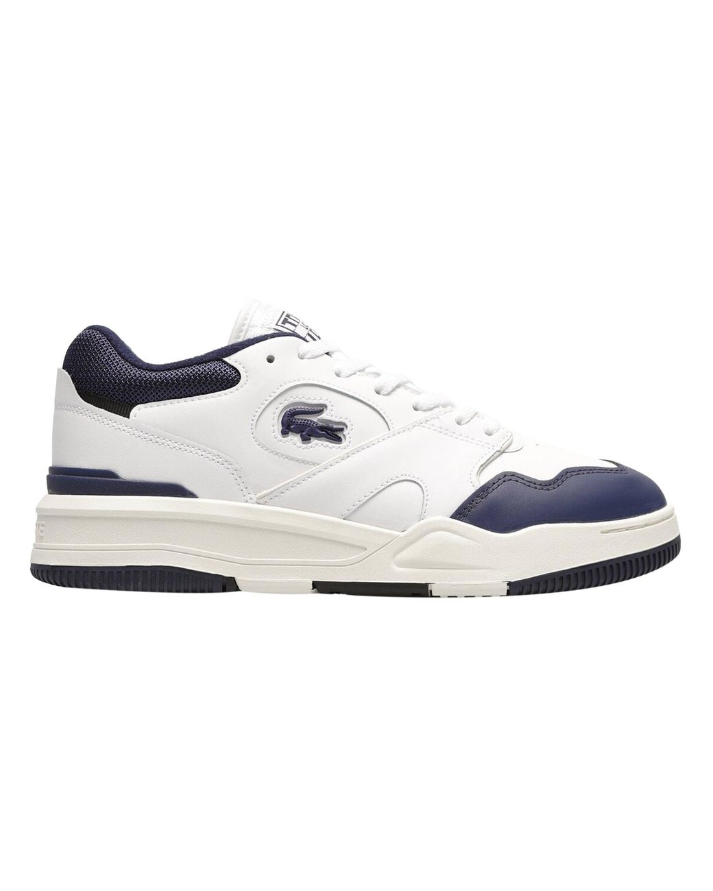 Lacoste White Lineshot Trainers Leather for men