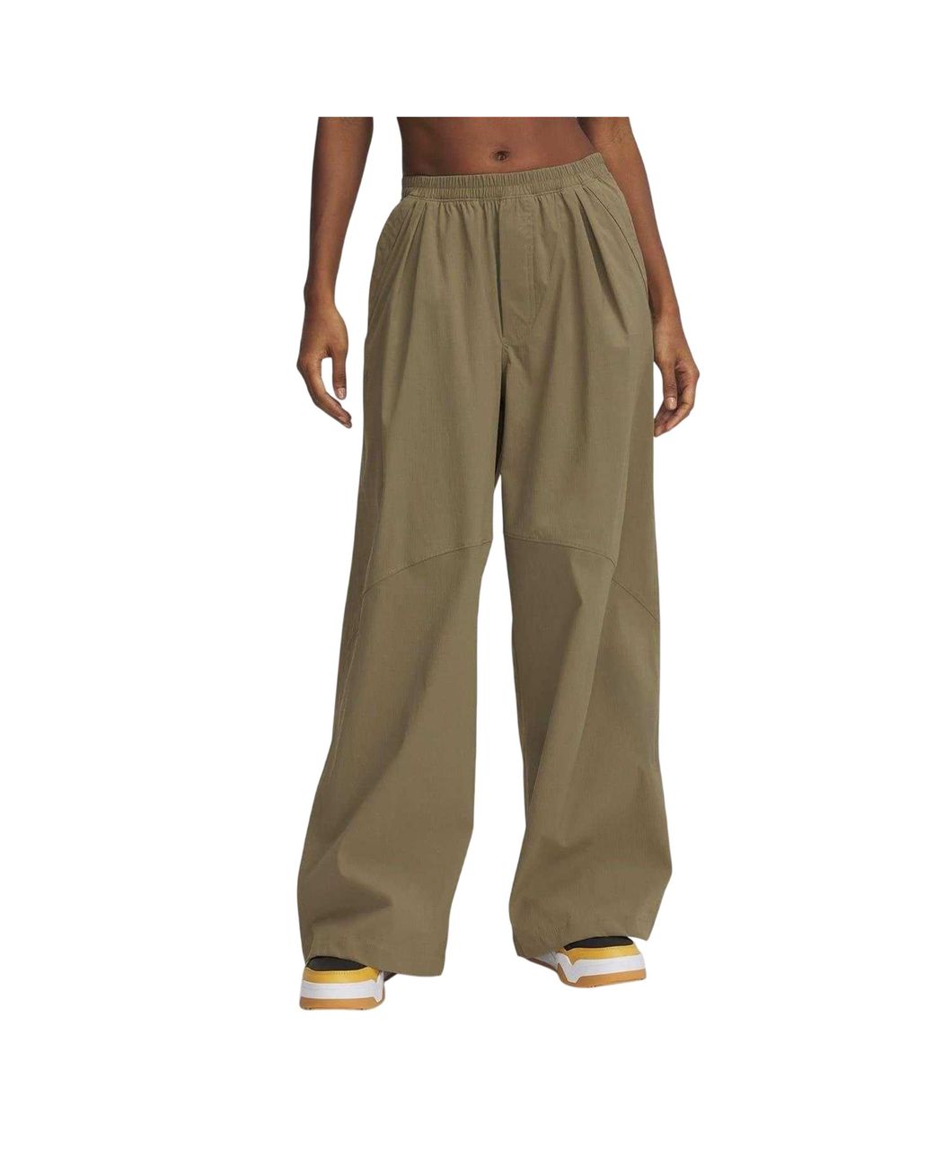 Under Armour Geweven Open Hem Joggers in het Green