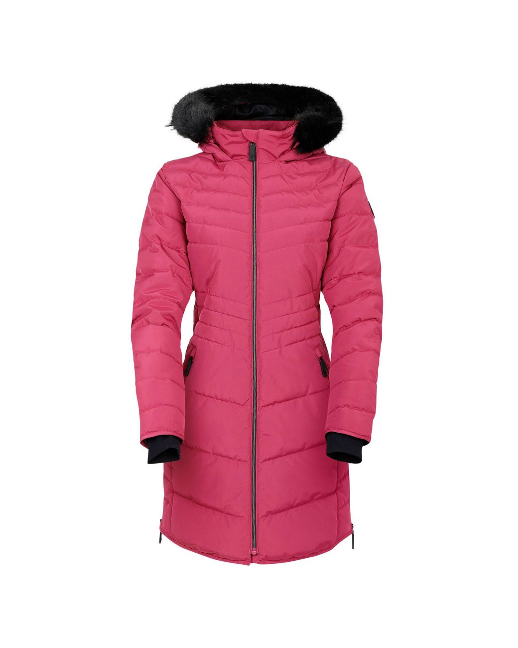Dare 2b Pink Ladies Striking Iiii Mid Length Padded Jacket (Hydrangea)