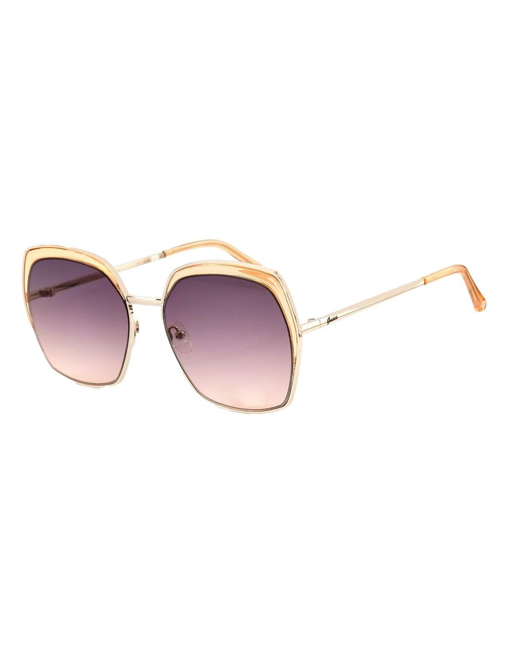 Guess Pink Sunglasses 59/18/145 Mm Metal