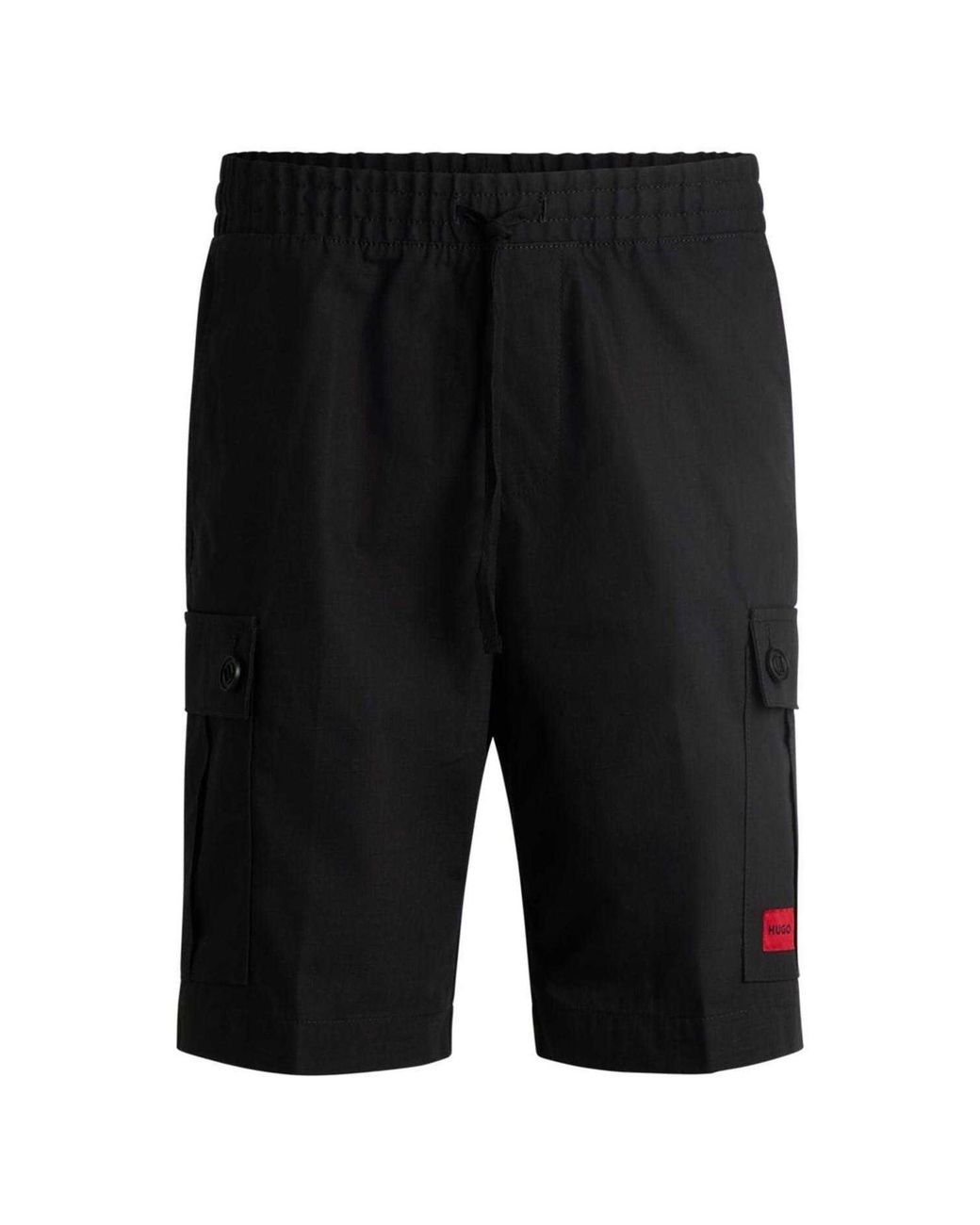 HUGO Cargo Shorts in het Black voor heren