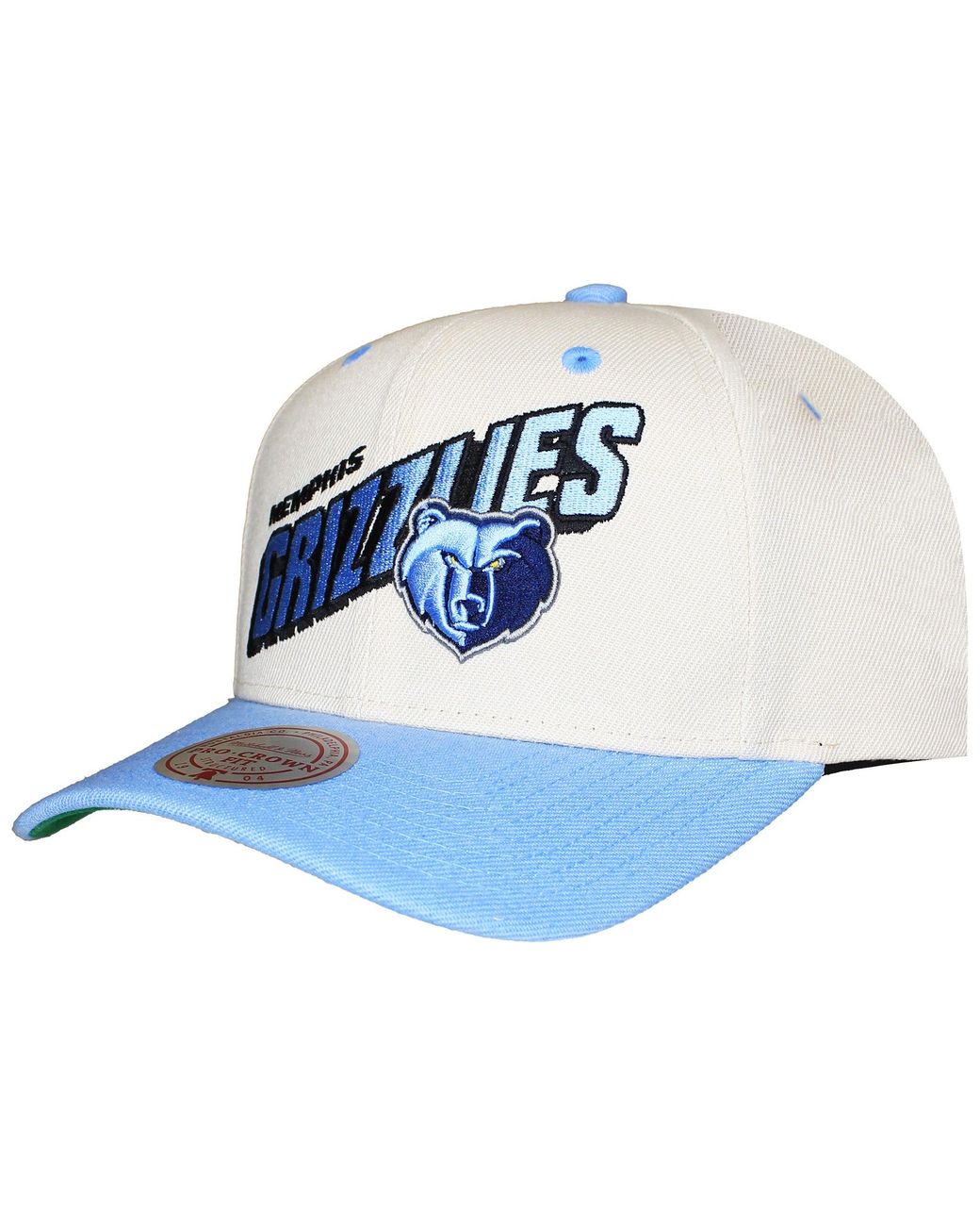 Mitchell & Ness Blue Nba Memphis Grizzlies Retro Type Pro Cap for men