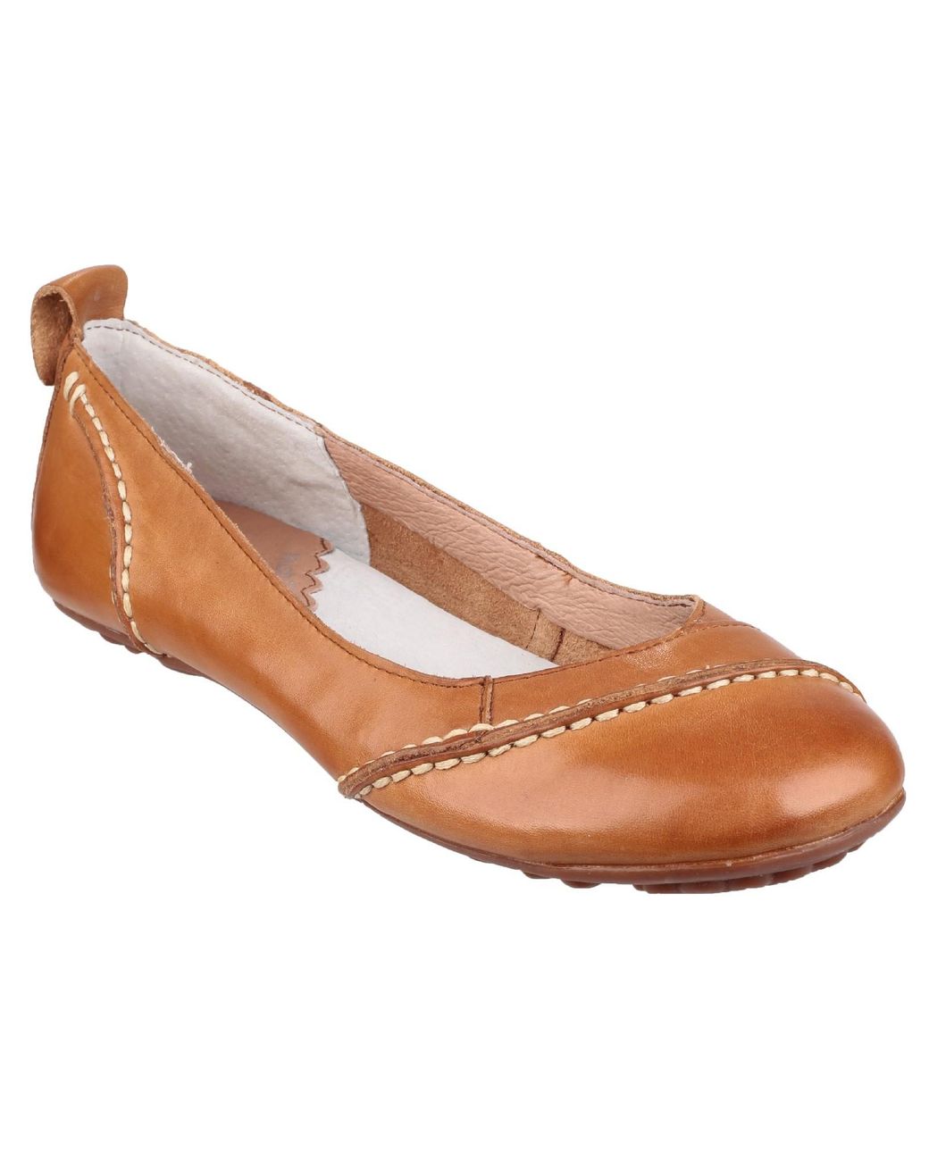 Hush Puppies Brown Ladies Janessa Slip On Pumps