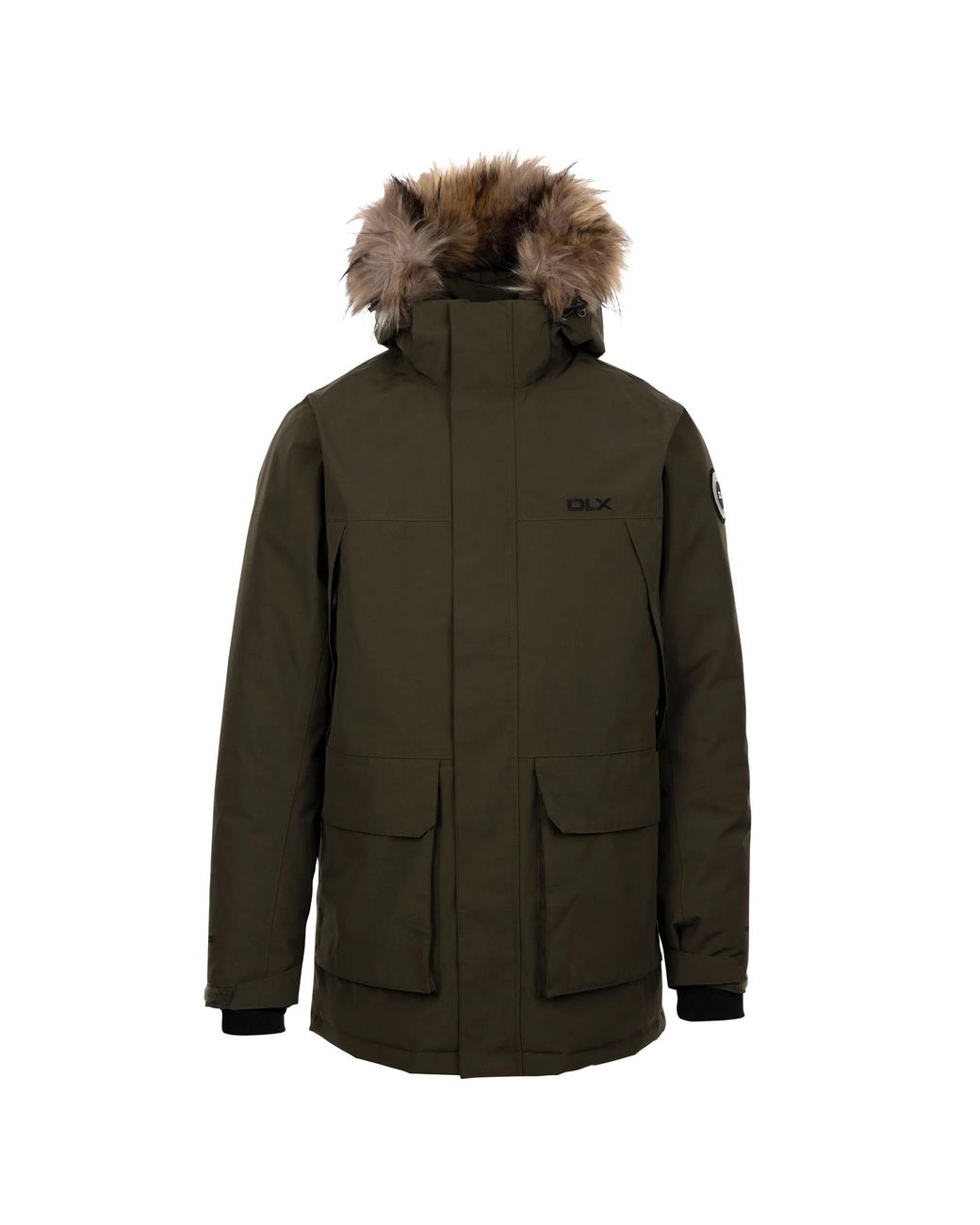 DLX Green Mullan Jacket (Dark Vine) for men