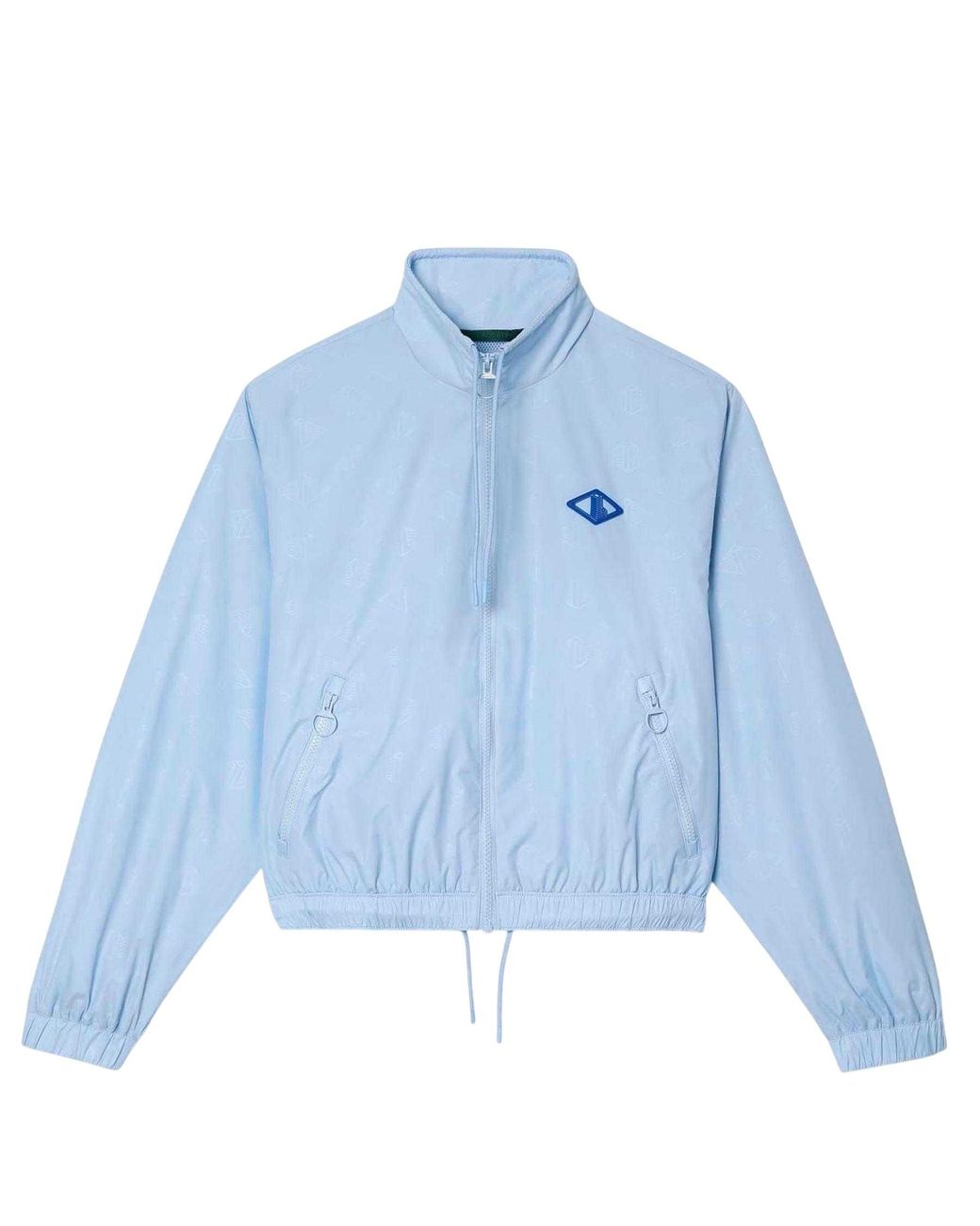 Lacoste Monogram Track Jas in het Blue