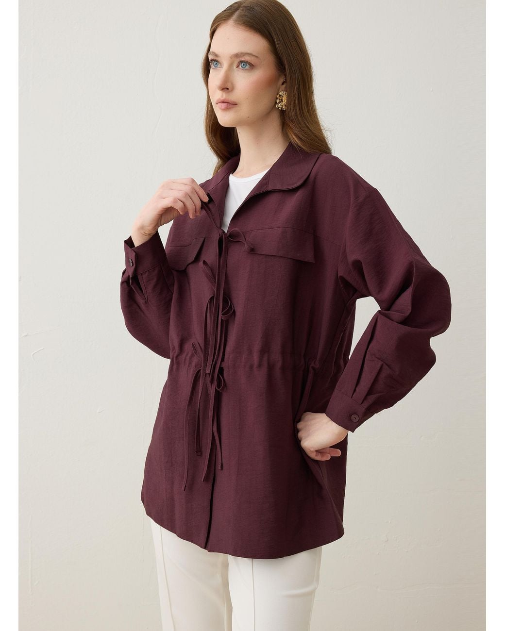 Refka Blouses in het Purple
